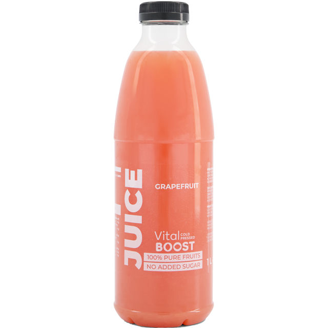 Juice grapefruit front